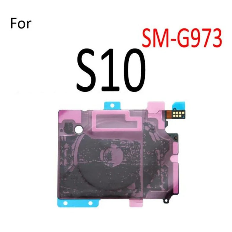 Wireless Charging Panel Coil Chip NFC Flex Cable For Samsung Galaxy S7 Edge S8 S9 S10 S20 S21 Plus Ultra S10e Antenna Part