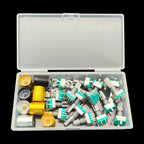 1 Box EC11 Half / Plum Shaft Encoder Switch Kit 5 Pin 20 Position Rotary Encoder Code Switches Handle Long 15mm 20mm