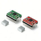 1-5pcs A4988 Driver Board 3D Printer Accessories Ramps 1.4 A4988 Stepper Motor Driver with Heat Sink for 3D Printer Parts