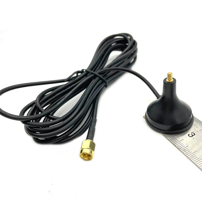 GSM 4G 5G Magnetic Antenna 600-6000Mhz 18dBi SMA Male with 1.5M 3M Cable 2.4G Wifi Aerial for Modem Wireless Router