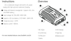 ToolkitRC C6 AC Balance Charger EU Plug 50W Max 5A For 1-6S LiPo LiHV LiFe Battery 5-12S NiMH NiCD RC FPV Drone Model Charger