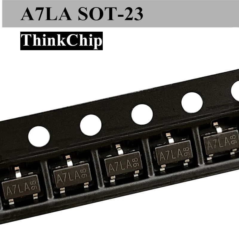 (50pcs) AO3407 A7LA SOT-23 P-Channel SMD MOSFET Transistor 4A Large Current (Marking A7LA)