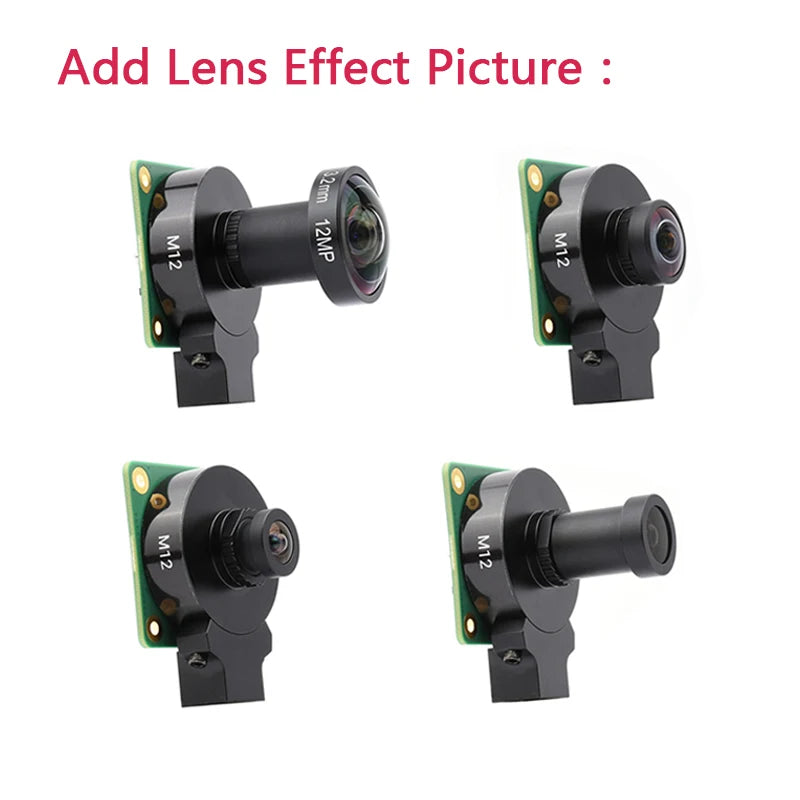 New Original Raspberry Pi High Quality HQ M12 Camera Module 12.3MP IMX477 Sensor, Support for M12-Mount Lens