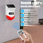 Outdoor Solar PIR Infrared Alarm Smart WiFi Siren Waterproof Wireless 433MHz Burglar Strobe Sensor Multiple Versions Available