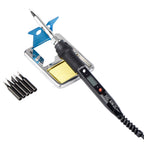 JCD Electric Soldering Iron Kit 80W LCD Digital Display Adjustable Temperature 220V/110V Solder Iron Welding Repair Tools 908S