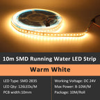WS2811 Horse Race Running Water Led Strip 24V COB 360LEDs/M SMD 120LEDs/M Touch Controller Sync Controller 1to4 1to8 Sequential