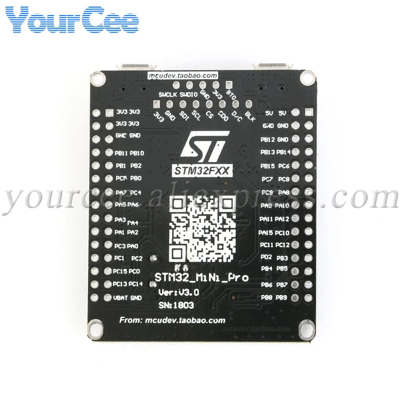 STM32F405RGT6 M4 Core ARM/STM32 STM32F405 Microcontroller Learning Development Board Module USB Serial Download