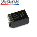 100PCS SS34 SMA 1N5822 SMD IN5822 Schottky Diode