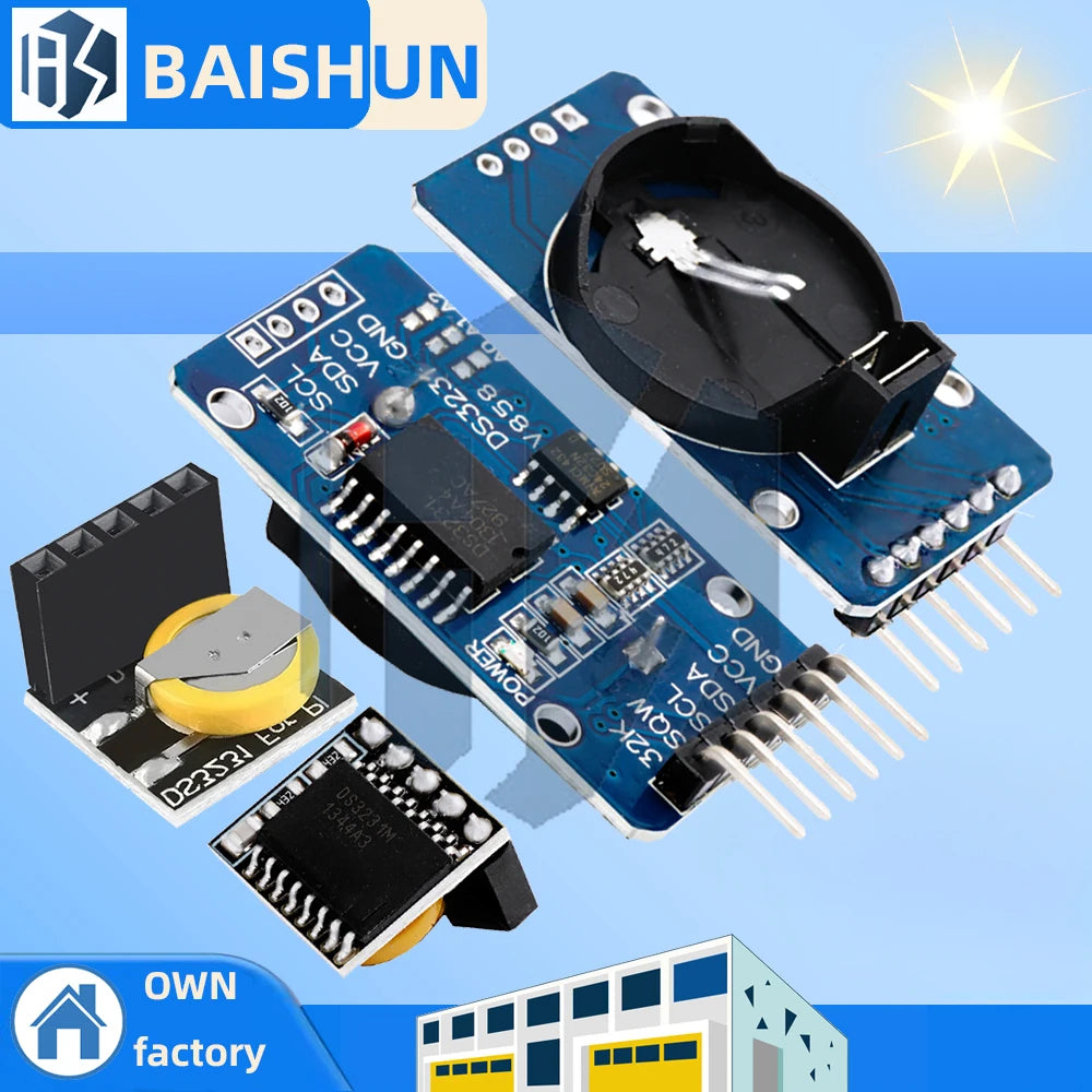 DS3231 AT24C32 IIC Module Precision Clock Module DS3231SN for Arduino Memory module