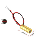 1/3/5pcs 650nm Laser Diode 5mW Laser Head 9mm 3V Red Point / Line / Cross Copper Head Lasers Cross Diode Module Industrial Class