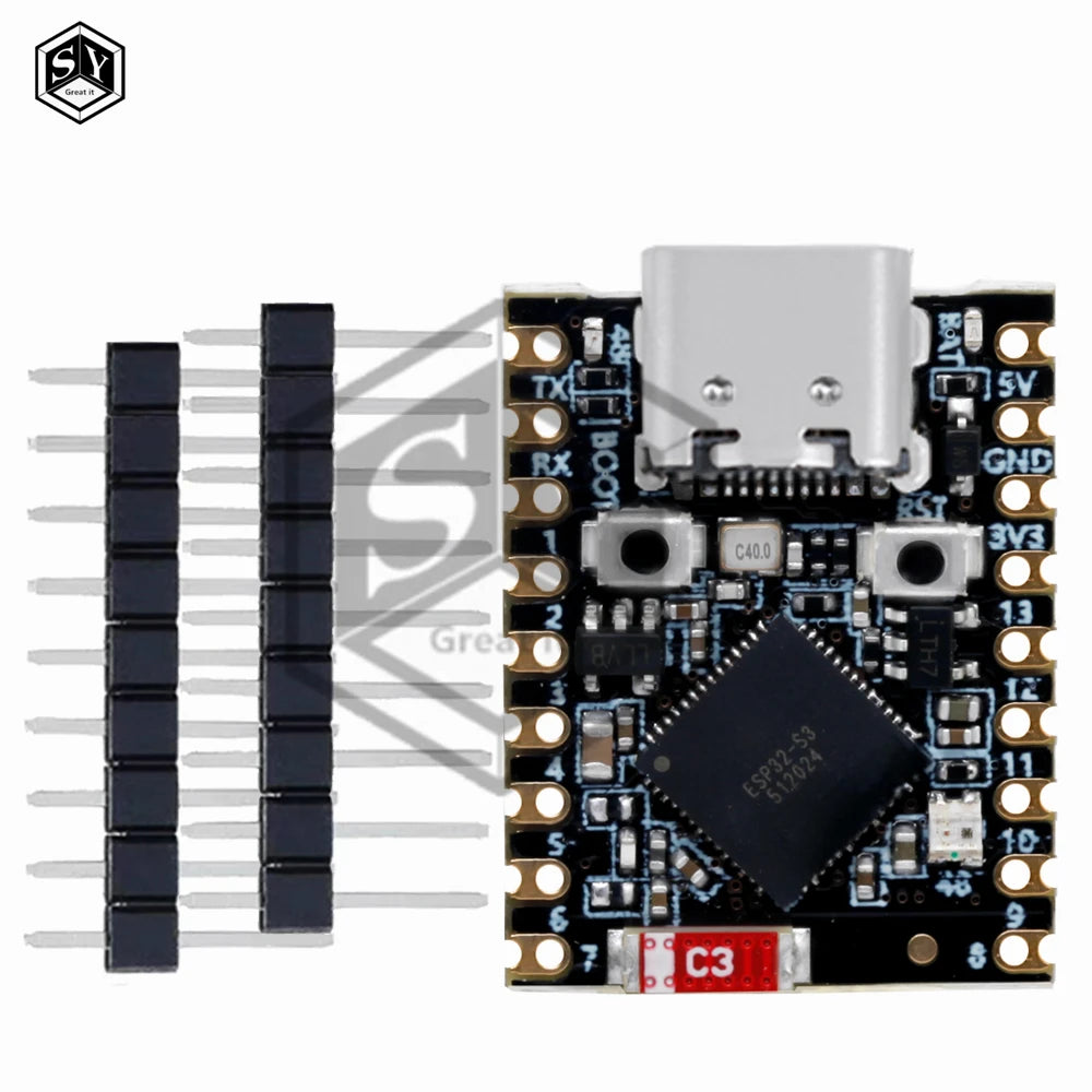 ESP32-S3 Dual-Band WiFi/Bluetooth  5.0 SuperMini Development Board ESP32 Programmable  PCB Kit  for arduino