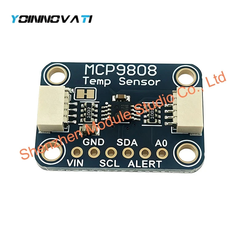 1PCS MCP9808 High Precision I2C Digital Temperature Sensor Breakout Board High Accuracy Temperature Detection Module