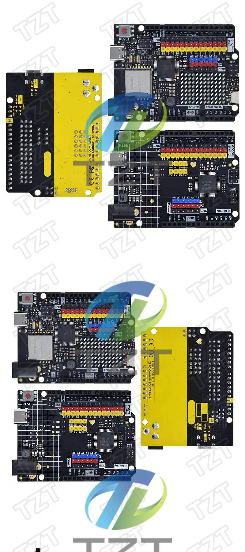TZTUNO R4 Minima Type-C USB ESP32-S3 WIFI Edition Development Board For Arduino Programming Learning Controller