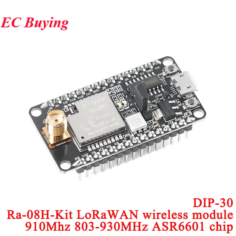 Ra-08 Ra-08H LoRaWAN Development Board Module LoRa WAN Ra-01 Ra-02 Ra-07 Ra-09 Ra-09H 410-525MHz 803-930MHz MCU SMA Interface