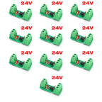 1 Channel Way Optocoupler Isolation Module PC817 3V-5V 12V 24V Photoelectric Isolator Rail Holder PLC Drive Motor Board