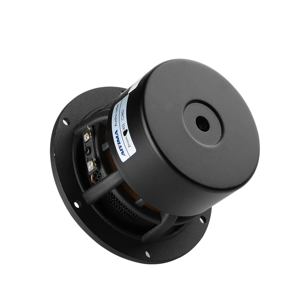 AIYIMA 1Pcs 4 Inch Subwoofer Speakers 4/8 Ohm 80W HiFi Bass Audio Fiberglass Basin Low Frequency Home Theater Loudspeaker