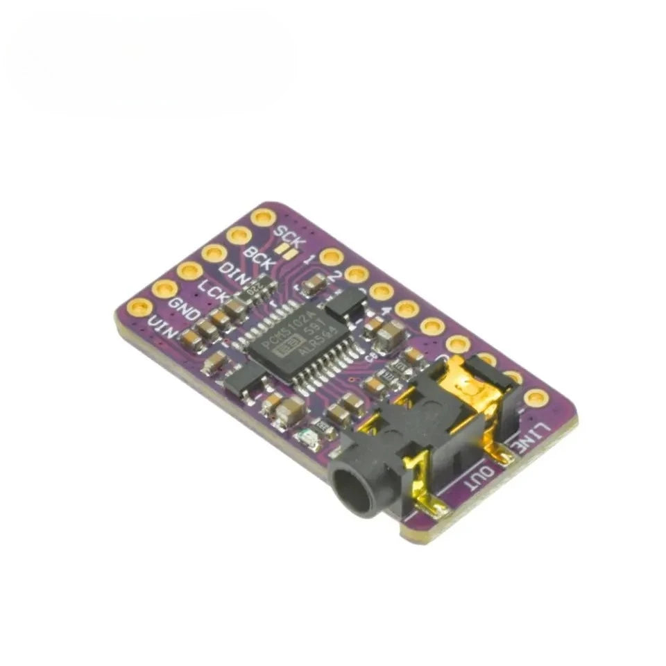 Interface I2S PCM5102 DAC Decoder GY-PCM5102 I2S Player Module For Raspberry Pi PHAT Format Board Digital PCM5102A Audio Board