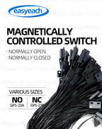 5PCS GPS-23 Reed Magnetic Control Switch Replace PS-3150 Normally Open/Closed23*14MM Proximity Induction sensor NO/NC switching