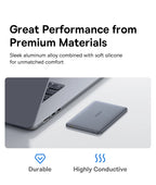 Baseus 5000mAh Magnetic Power Bank 15W Wireless 20W Wired Charging Thin Card-Sized Slim Portable Powerbank for iPhone 17 Samsung