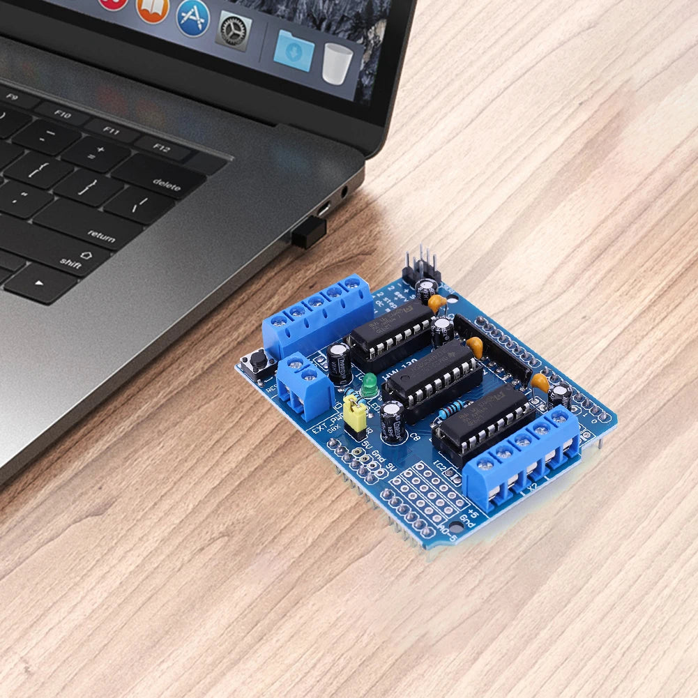L293D DC Motor Drive Shield Stepper 4.5-36V 4CH Motor Drive Shield Expansion Board for Arduino Raspberry Pi DIY Experiments