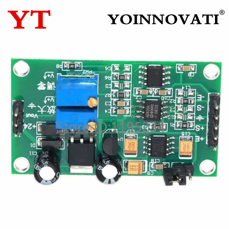 AD620 High Precision Millivolt Microvolt Small Signal Differential Voltage Instrumentation Amplifier Weak Signal Module AD623