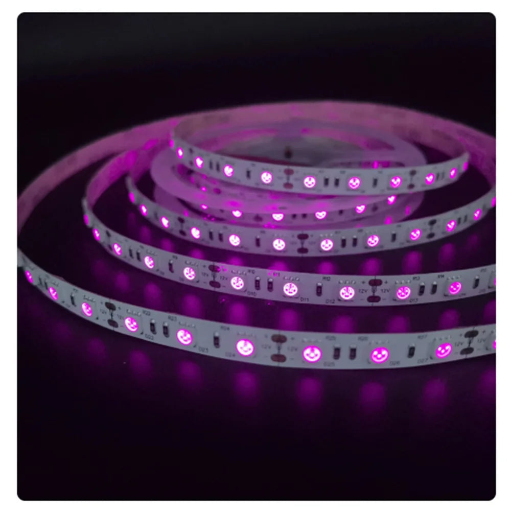InfraRed 850nm 940nm 60leds/m IR LED Flexible Ribbon Tape Strips Light SMD 5050 2M 5M Emitting Diode DC12V for Security Cameras