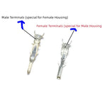 10Set Molex 3.0mm Plug-in Male Female Housing Terminals Connector 2*1/2/3/4/5/6/7/8/9/10/11/12P MX3.0mm Double Row Connector