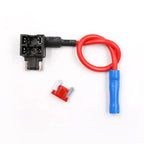 BEECHIP 12V Fuse Holder Add-a-circuit TAP Adapter Micro2 Mini Small Standard ATM APM Blade Auto Fuse  with 10A Blade Car Fuse