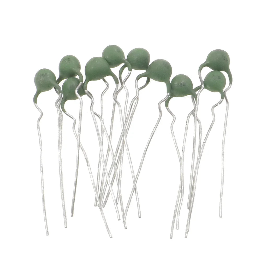 100Pcs 10Value 50 ohm - 2.2K MZ5 PTC Positive Temperature Thermistor Resistor Assorted kit
