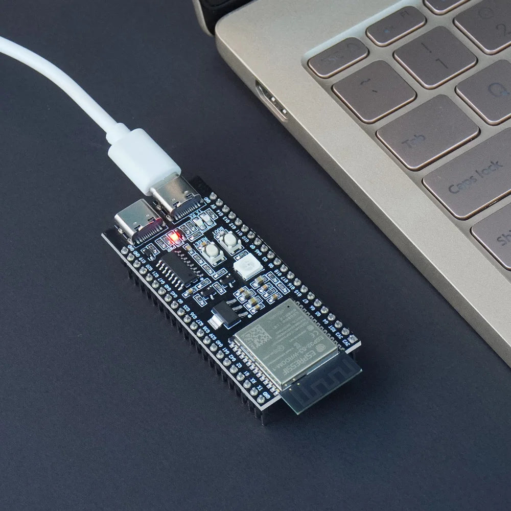 ESP32-S3-DevKitC-1 N16R8 Development Board Two Type C Integrated Wi-Fi&Bluetooth 44Pin Compatible Arduino IDE ESP-IDF Optional
