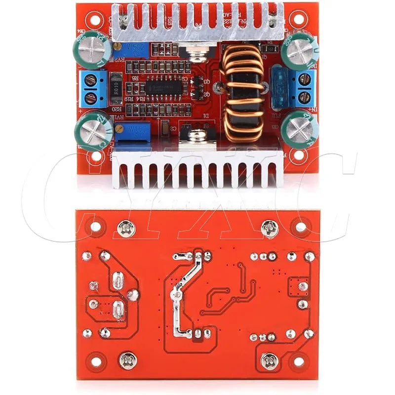 DC 400W 15A Step-up Boost Converter Constant Current Power Supply LED Driver DC8.5V-50V to DC10V-60V Voltage Charger Step Up Mod