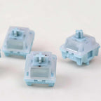 HMX Blue Star Silent Switch Tactile 5 Pins Mechanical Keyboard Accessories RGB POM PC PA66 Mute Swith Factory lubed for Hot Swap