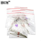 100pcs=10value*10pcs NTC Thermistor Resistor Kit NTC-MF58 1K 2K 5K 10K 20K 50K 100K 200K 500K 1M  +/-5% 3950B