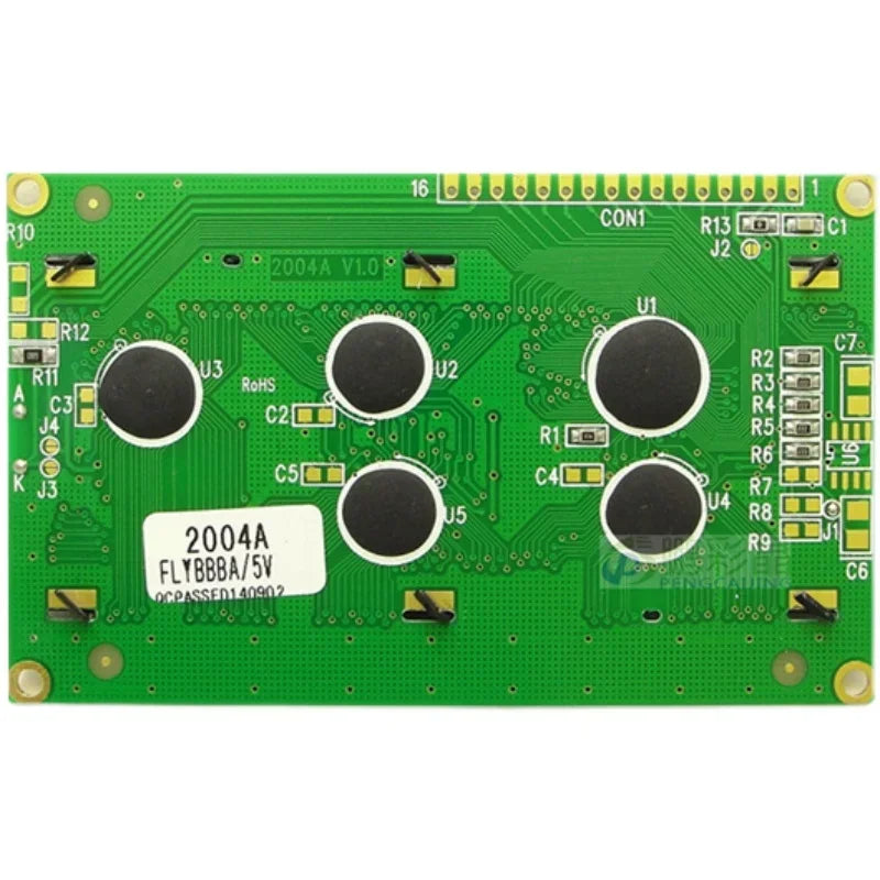 5V 2004 LCD Module VA White Fonts on Black Background 20X4 HD44780 ST7066 EQV Chip Parallel Port 2004A Display