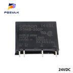 5PCS Relay Module G3MB-202P G3MB 202P DC-AC PCB SSR In 5V 12V 24V DC Out 240V AC 2A Solid State Relay Module