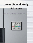 Youpin Electronic Thermometer Hygrometer Weather Station High Precision with Table Clock Function Mini Thermometer Sensor Gauge