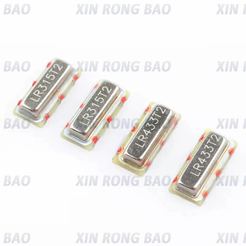 10pcs Original Genuine SMD Crystal Oscillator LR315T2/LR433T2 315/433Mhz Surface Acoustic Resonator