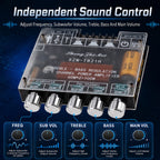 DC 12V-24V Audio Receiver Power Amplifier Module HiFi Chips SZM-TB21H TPA3116D2 Bluetooth Car Audio Speakers Amplifier Board