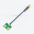 MMCX Male Plug Y Type Splitter Cable to 2x IPX UFL Socket SMD PCB 1.37mm RF Coaxial Kable 50ohms Adapter