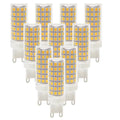 10pcs Super Bright G9 LED Lamp AC220V 7W 9W 12W 15W Ceramic SMD2835 Led Bulb Warm/Cool White Spotlight Replace Halogen Light