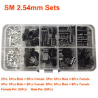 JST Box SH1.0/MX1.25/PH2.0/XH2.54/VH3.96/SM2.54/SYP Pitch Connector Terminal Kit SMD/Straight/Right Angle Type DIY