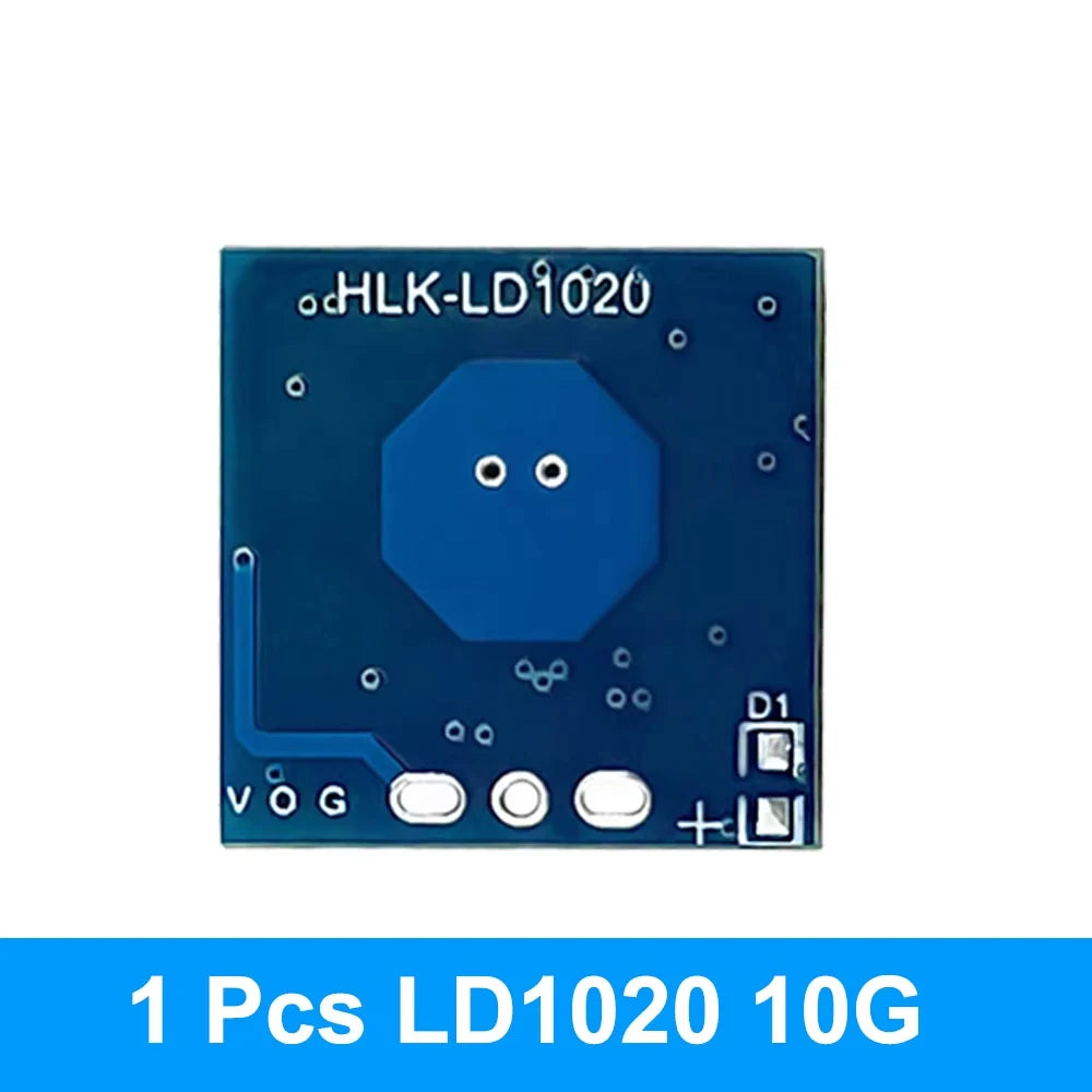 1pc 5 Pcs 10pcs LD1020 10G Intelligent Human Microwave Radar Sensing Module Low Power Micro Motion Intelligent Perception Sensor