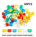 BEECHIP 12V Fuse Holder Add-a-circuit TAP Adapter Micro2 Mini Small Standard ATM APM Blade Auto Fuse  with 10A Blade Car Fuse