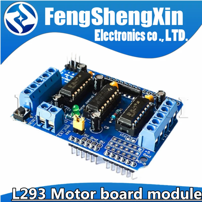 L293D Motor Drive Shield dual for arduino Duemilanove, Motor drive expansion board motor control shield