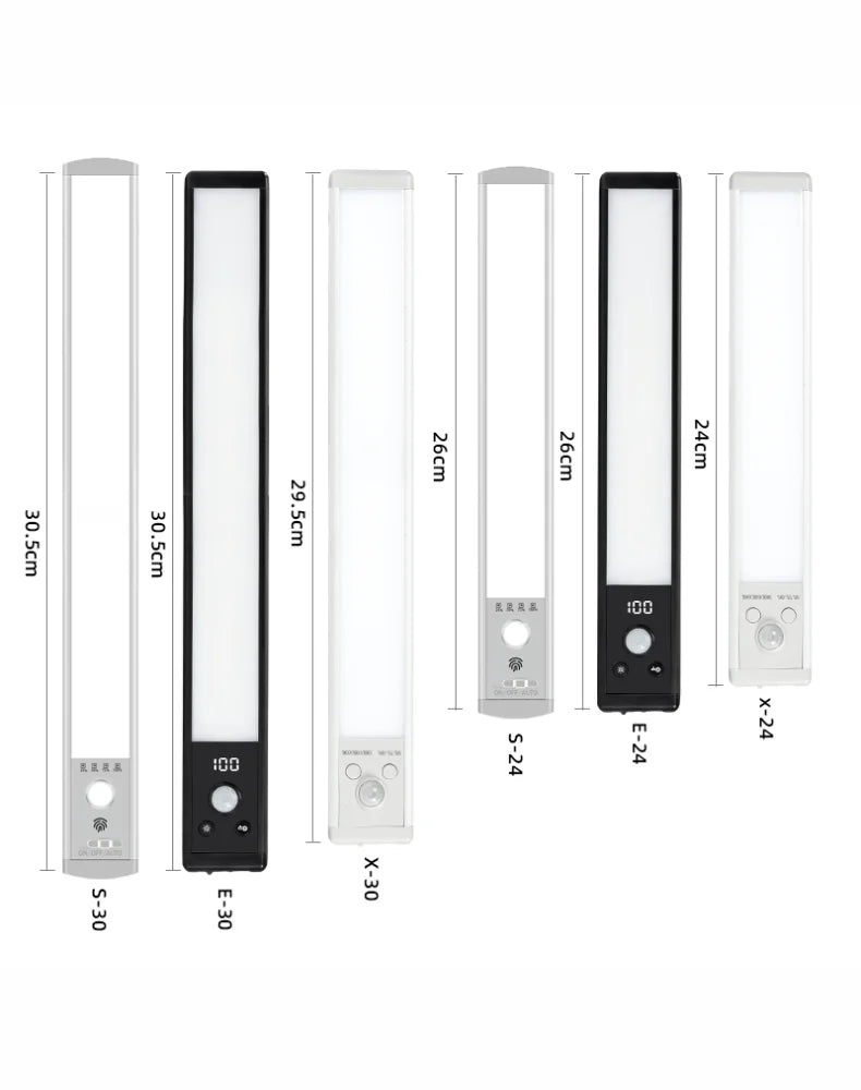 Night Light Motion Sensor LED Light Plug/Rechargeable Lamps Children'S Night Light Wireless Night Lamp for Bedside Table Bedroom