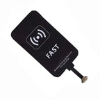 1pc Wireless Charger Adapter Receiver 10W Type-C Wireless Charging Patch Wireless Charging Receiver With Magnetic Charging Cable