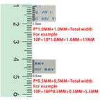 10PCS FPC FFC Cable Ribbon Flexible Flat Cable21P/22P/23P/24P/25P/26P/27P/28P/29P/30P 0.5MM 1.0MM Pitch 50/100/150/200/250/300MM