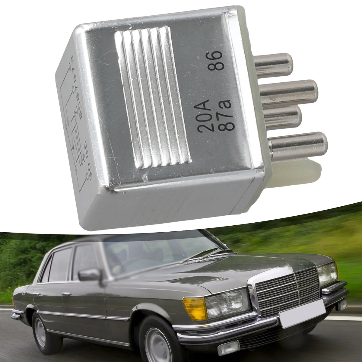 12V 5Pin Multi Purpose Relay For Mercedes W123 W124 W116 W126 R129 W201 Relay 0015420219 0015422219 Fuel Pump Starter Relay
