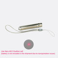 Mini 650nm 10mW Red Dot/Line/Cross Laser Diode Module Stainless Steel Handheld LED