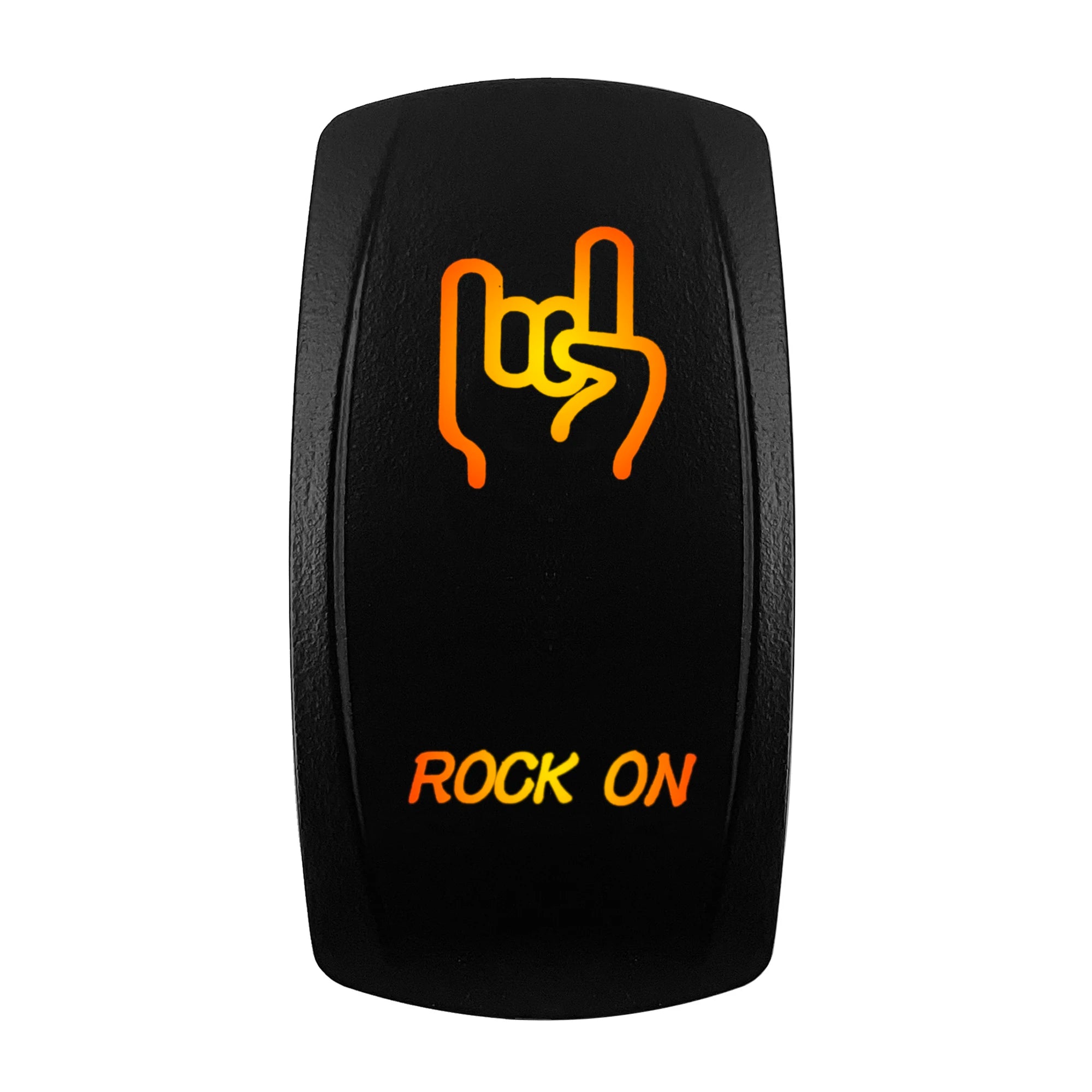 12V-24V Orange Led Rocker Switch Waterproof 20A Amber Light SPST DPDT Toggle Key for Car Boat ATV Camper Motorhome Auto Machine